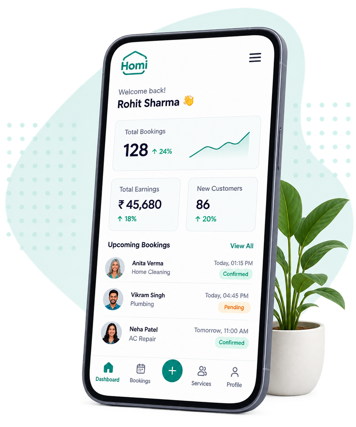 Homi Merchant Dashboard