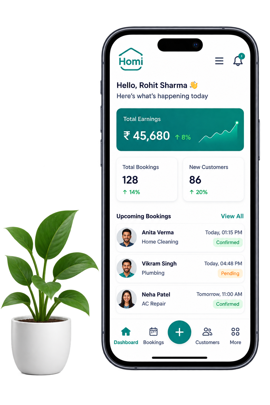 Homi Mobile App