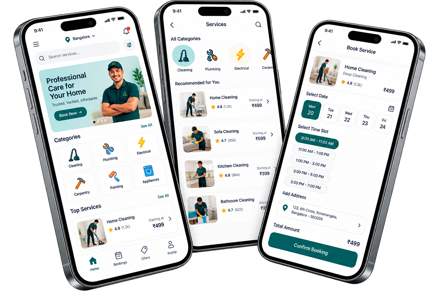 Homi App Preview